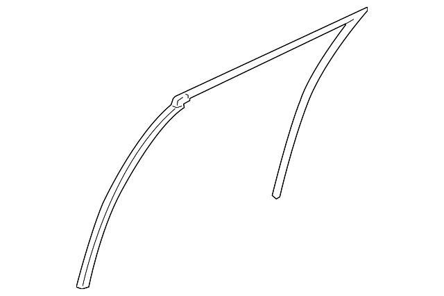 GS3L-72-605D Деталь RUN CHANNEL, RIGHT