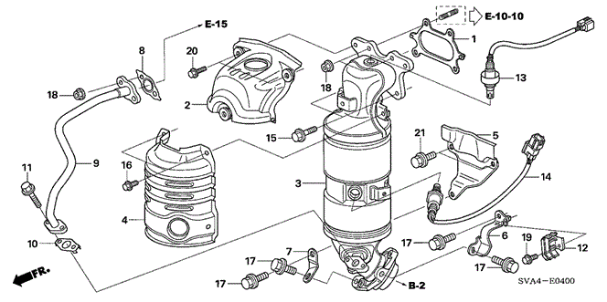 CIVIC COUPE CONVERTER (1.8L)