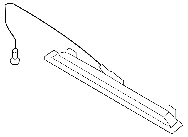 96650653 Деталь HIGH MOUNT LAMP