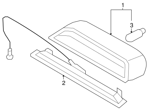 Aveo HIGH MOUNTED STOP LAMP