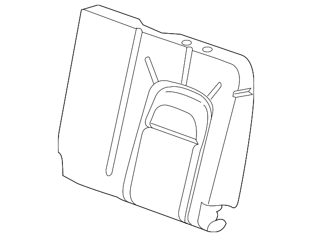 23120423 Деталь SEAT BACK PAD