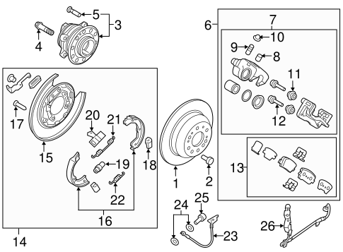 Sorento REAR BRAKES 2