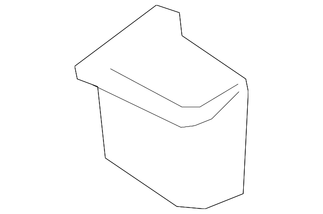 F152-57-989 Деталь RETRACTOR COVER, LEFT