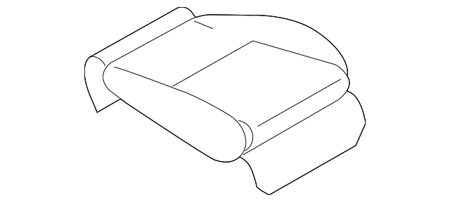 64140AG28AJC Деталь CUSHION COVER, RIGHT
