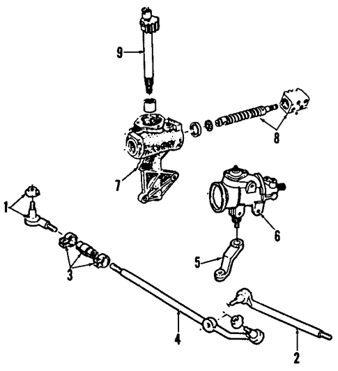 F-150 STEERING GEAR & LINKAGE 4