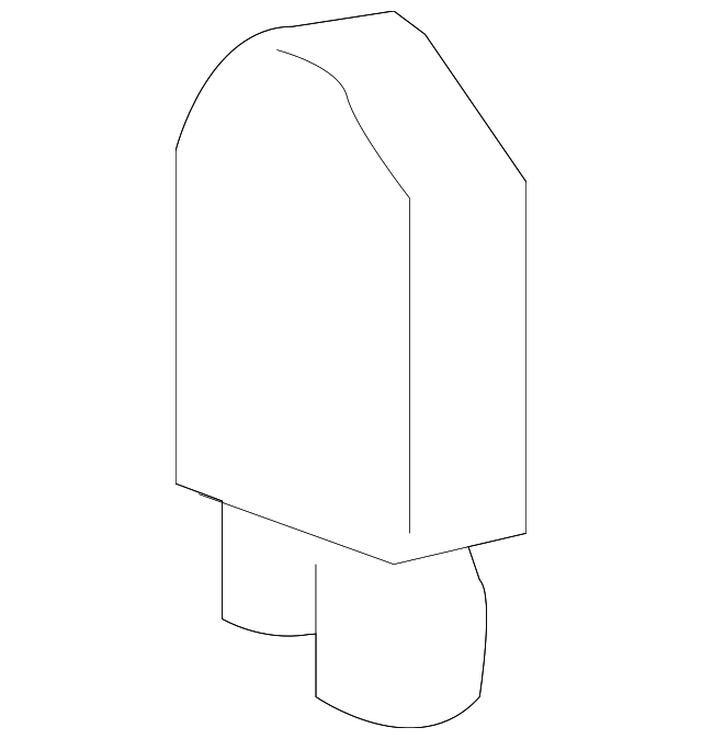 89173-0C010 Деталь FT IMPACT SENSOR, RIGHT