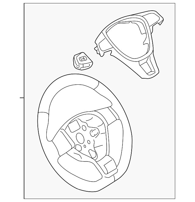 5GM-419-091-81U Деталь STEERING WHEEL