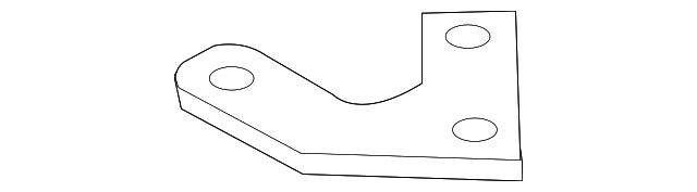 E54B6-1A31A Деталь LATERAL STRUT BRACKET, RIGHT