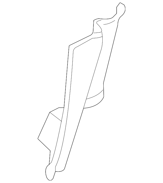 230-690-01-41-8J15 Деталь LOWER QTR TRIM, LEFT