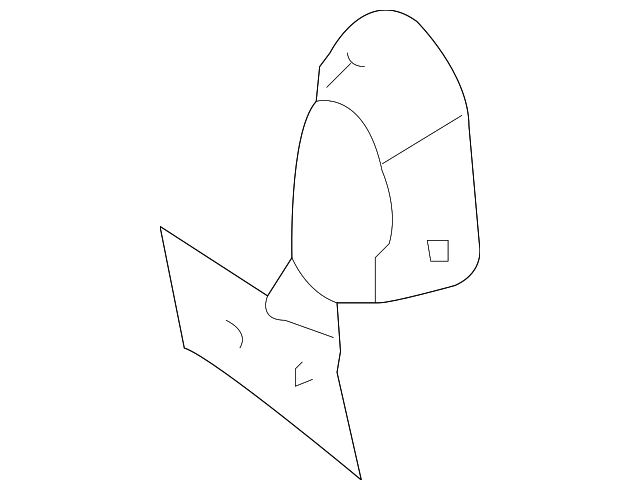 230-673-02-38-7F22 Деталь CAP, RIGHT