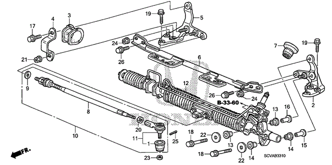 ELEMENT P.S. GEAR BOX