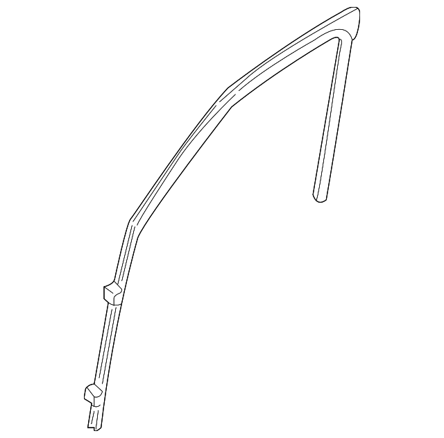 EC01-58-605V RUN CHANNEL, RIGHT