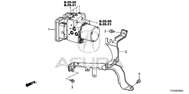 CHASSIS/VSA MODULATOR for 2014 Acura RLX #1