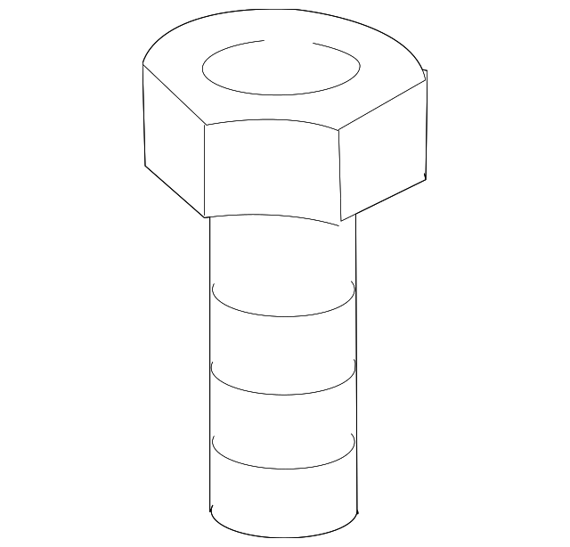 5103816AA Деталь LOWER COVER BOLT, RIGHT