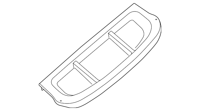 8741085Z10 Деталь PKG TRAY TRIM