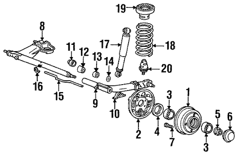 Precis REAR BRAKES