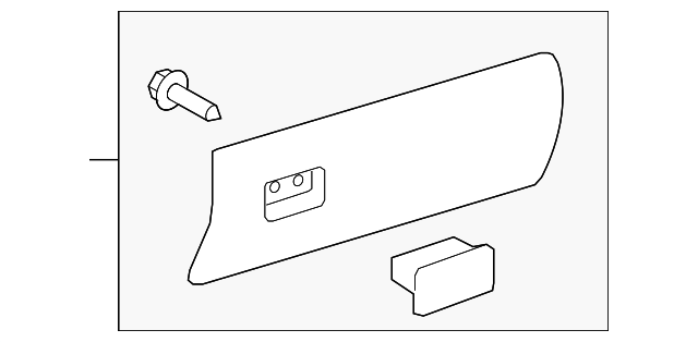 55501-0C010-B0 DOOR ASSY