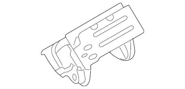 7C3Z-6031-CA Деталь MOUNT BRACKET, LEFT