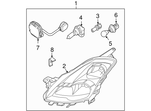 Altima BULBS - CHASSIS 2