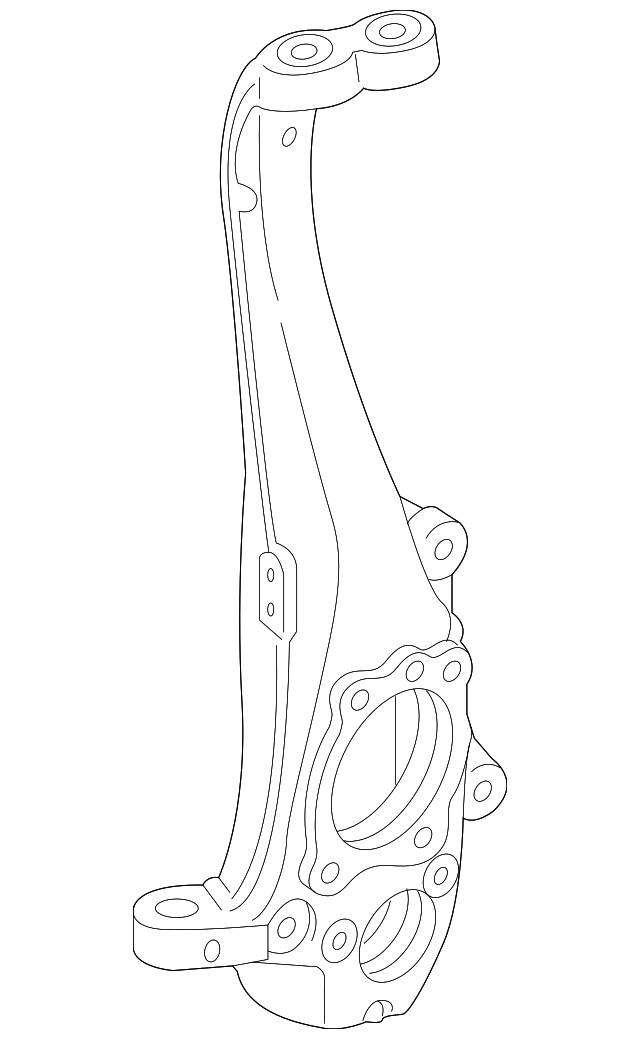 51710-B1500 Деталь KNUCKLE, LEFT
