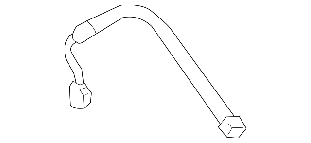 25887166 Деталь BRAKE HOSE, RIGHT