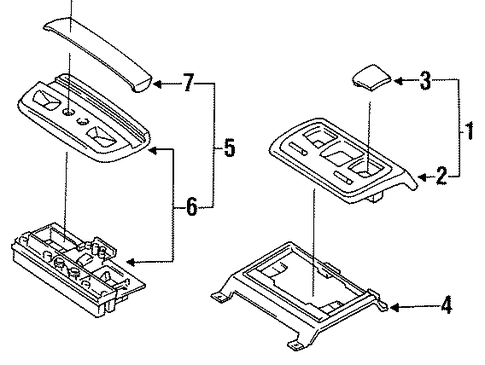 Q45 INTERIOR LAMPS