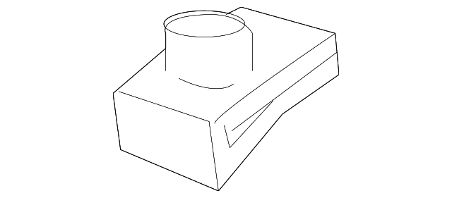 MR991180 UPPER MOLDING U-NUT, LEFT