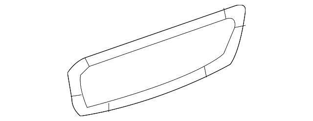 22738718 Деталь HANDLE, OUTSIDE GASKET