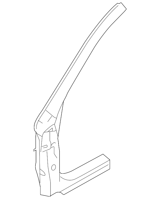 51419AJ06A9P Деталь HINGE PILLAR, RIGHT