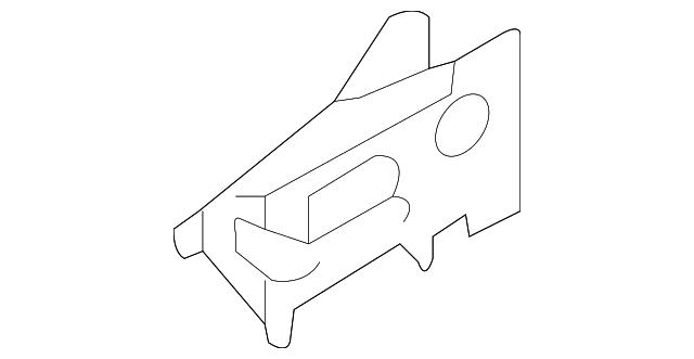 51429AJ07A9P Деталь CENTER PILLAR, LEFT