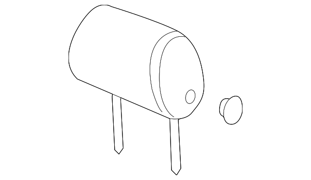 8E0-881-901-BC-PHR Деталь HEADREST, LEFT