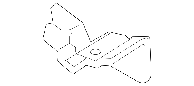 86862-1M000 Деталь DEFLECTOR, RIGHT