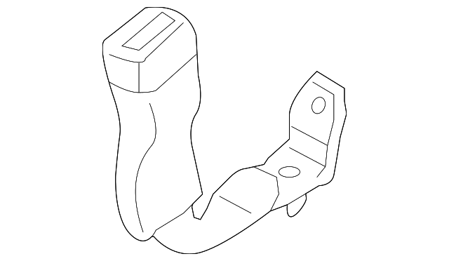 888421CA5C Деталь BUCKLE, RIGHT