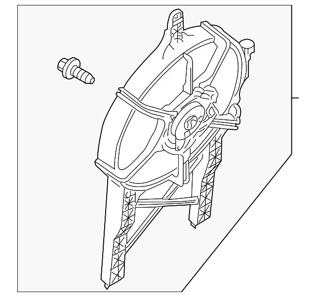 1710082Z11 Деталь FAN ASSY