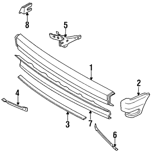 B2200 BUMPER & COMPONENTS - FRONT