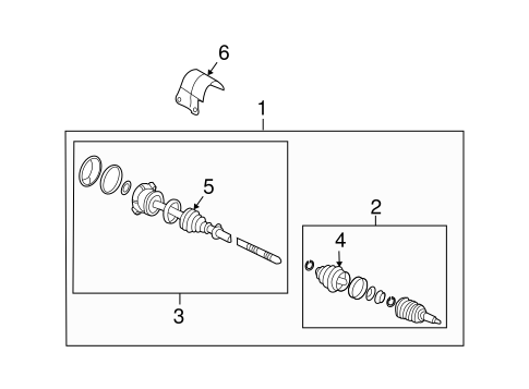 Beetle DRIVE AXLES 4