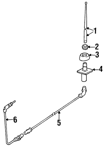 Escort ANTENNA & RADIO