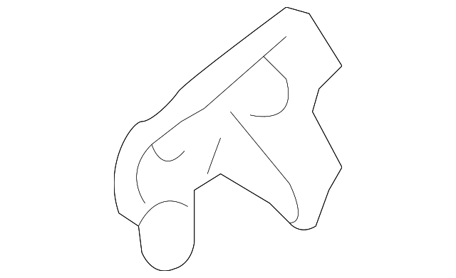 SU003-04351 Деталь OUTER COVER CAP, RIGHT