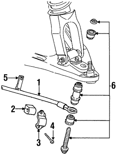 Prowler STABILIZER BAR & COMPONENTS