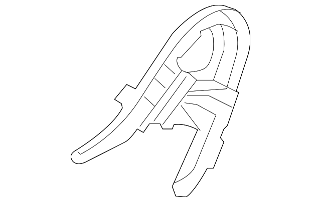 87455AC81A RECLINE COVER, LEFT