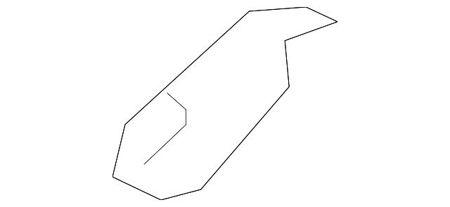 58015-12091 Деталь SEAT BELT REINF, RIGHT