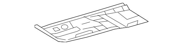 58111-12915 FRONT FLOOR PAN, RIGHT