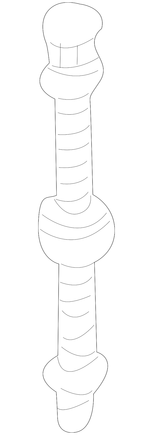 8N7-862-991 Деталь DRIVE SHAFT, LEFT