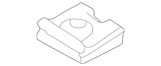 07-12-9-925-731 SPEAKER GRILLE CLIP, RIGHT