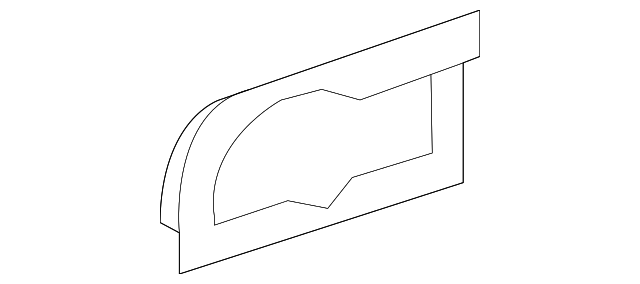 13502036 CAP GASKET, LEFT