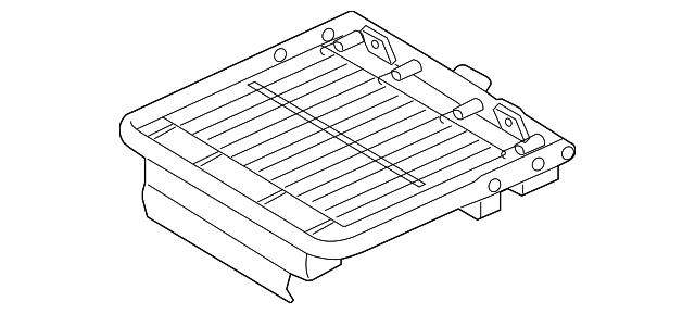 7B0-883-669-A Деталь CUSHION FRAME, RIGHT