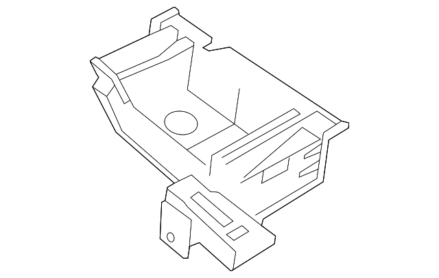 7B0-883-190 Деталь MOUNT BRACKET, RIGHT