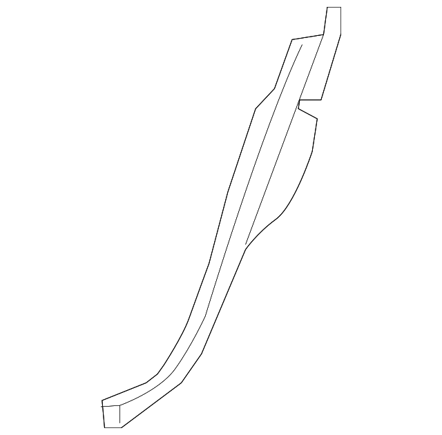 67711-50010-B0 TRIM COVER, RIGHT