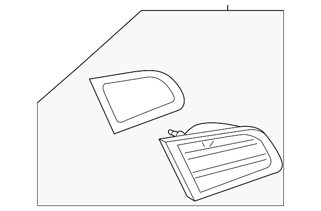 26544AL500 Деталь LENS & GASKET, RIGHT