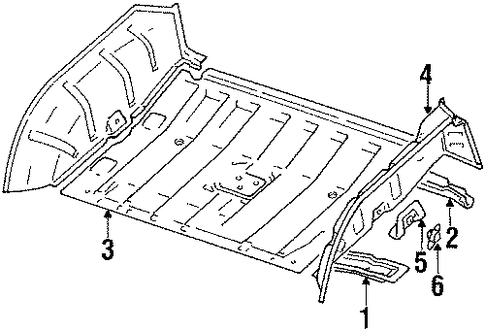Tracker REAR BODY & FLOOR 2